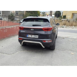 Защита бампера задняя kia sportage 2016+